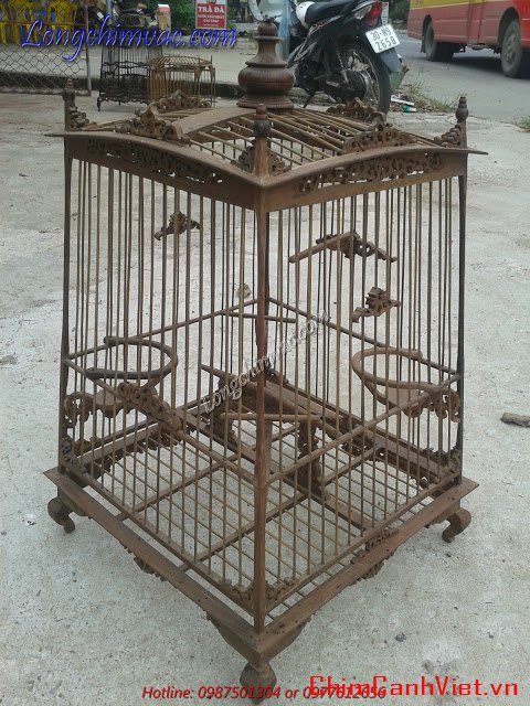 Lồng chào mào vuông giả thái gỗ trắc.jpg