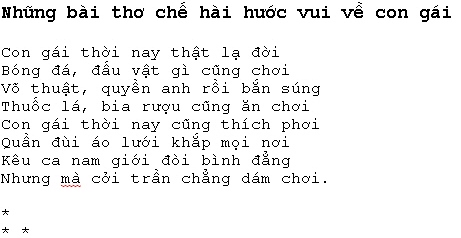 Những câu thơ chế hài hước hay nhất | Thơ chế vui nhộn